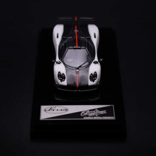 Sakura Model 1:64 Pagani Zonda Cinque (White/Red) ‘RHD’