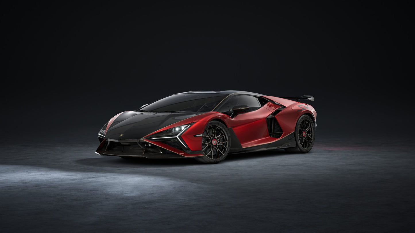 PREORDER MR Collection 1:18 Lamborghini Revuelto SV (Rosso Efesto with Black / Bronze Livery)