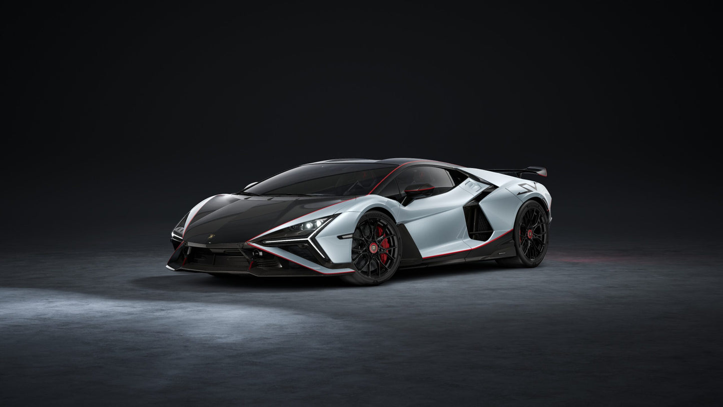 PREORDER MR Collection 1:18 Lamborghini Revuelto SV (Azzurro Tethys with Black / Red Livery)
