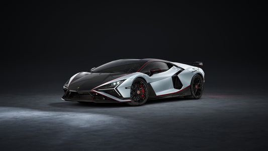 PREORDER MR Collection 1:18 Lamborghini Revuelto SV (Azzurro Tethys with Black / Red Livery)