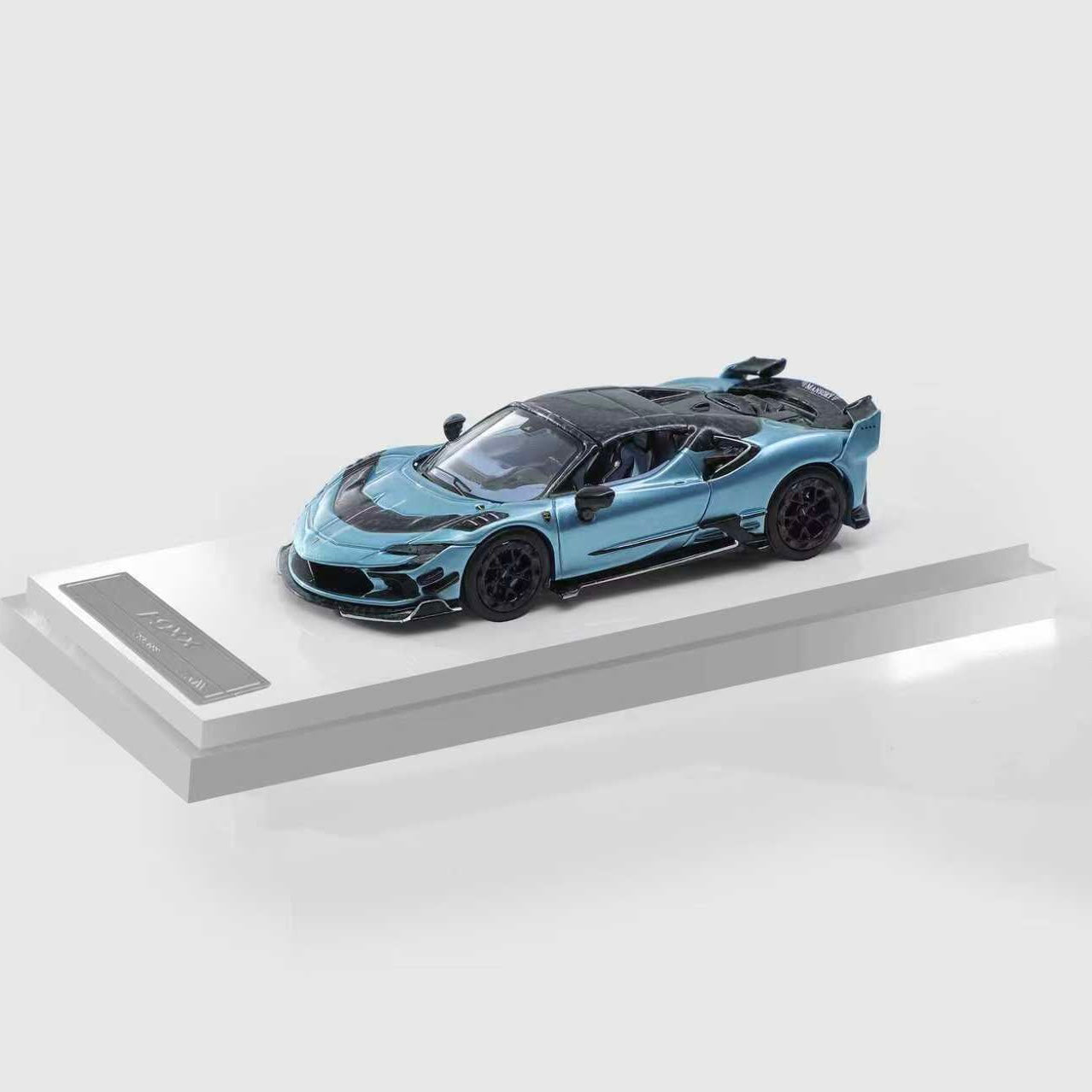HKM 1:64 Mansory F9XX Spider SF90 - Blue