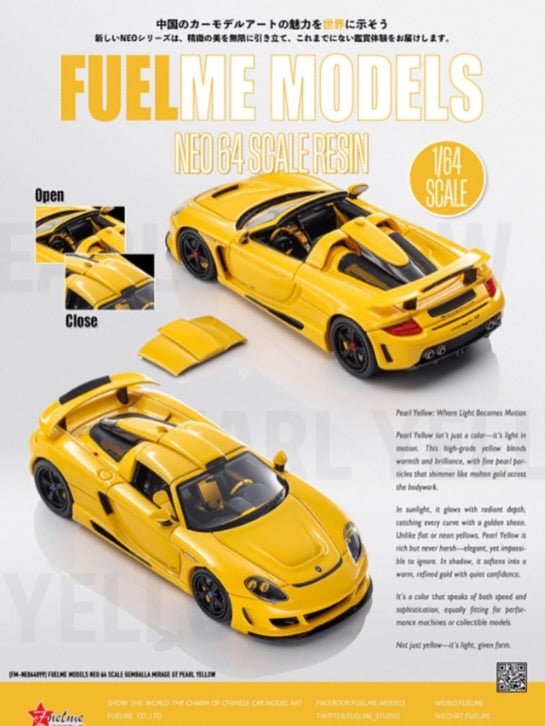 FuelMe Models 1:64 Gemballa Mirage GT