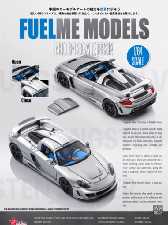 FuelMe Models 1:64 Gemballa Mirage GT