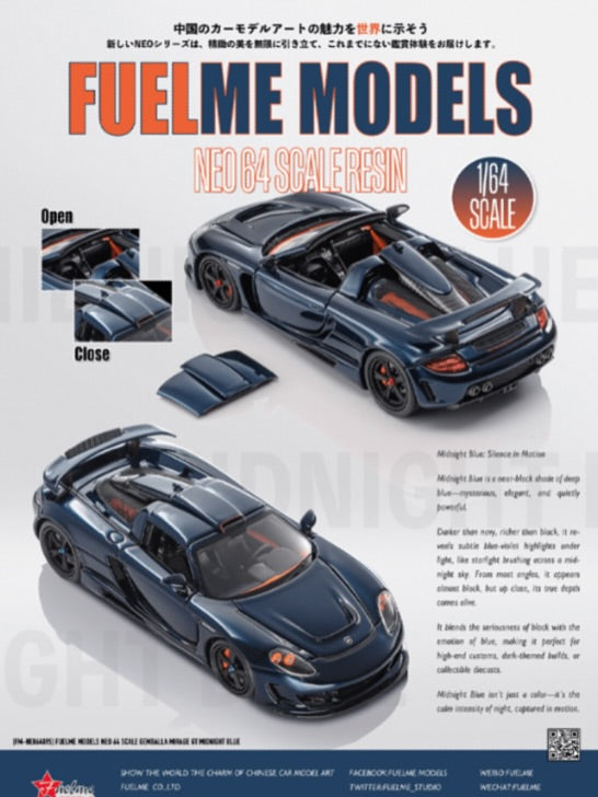 FuelMe Models 1:64 Gemballa Mirage GT