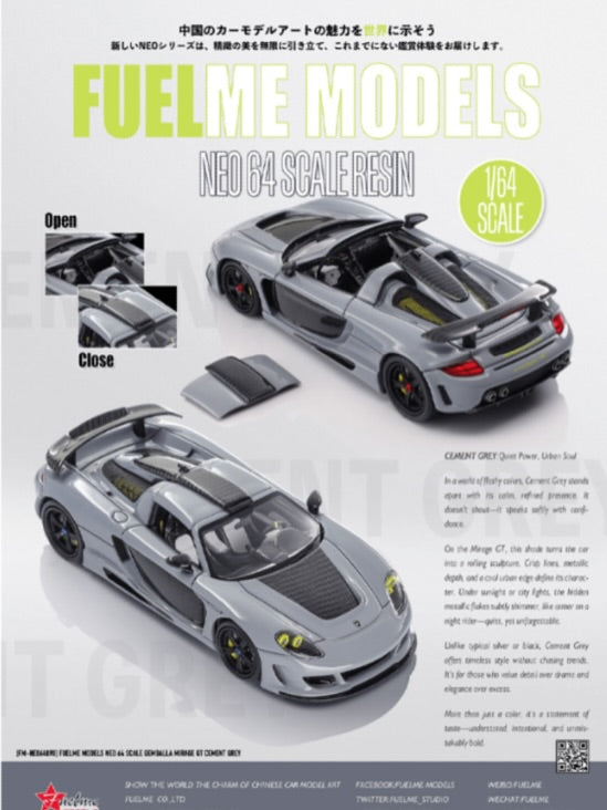 FuelMe Models 1:64 Gemballa Mirage GT