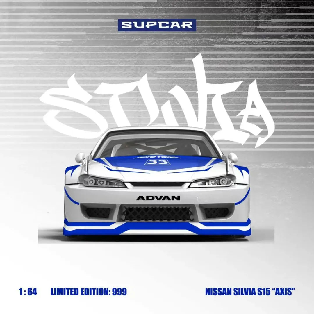SUPCAR 1:64 Nissan Silvia S15 "AXIS"