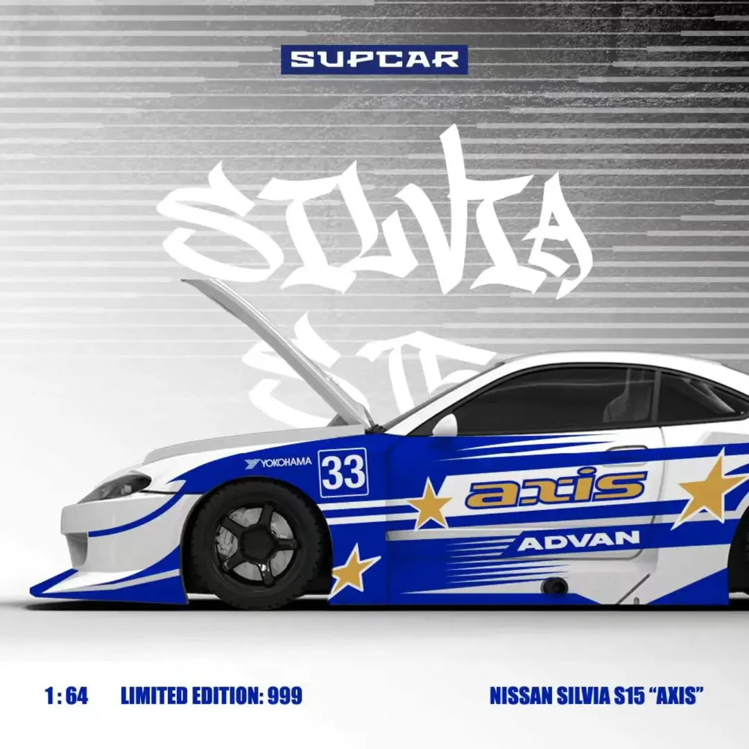 SUPCAR 1:64 Nissan Silvia S15 "AXIS"