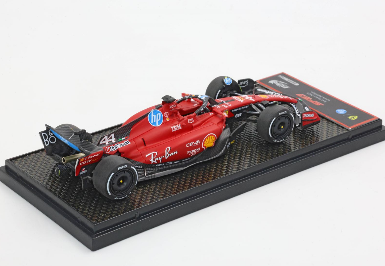 PREORDER BBR 1:43 Ferrari SF23 F1 Fiorano test 2025 Hamilton - car n. 44
