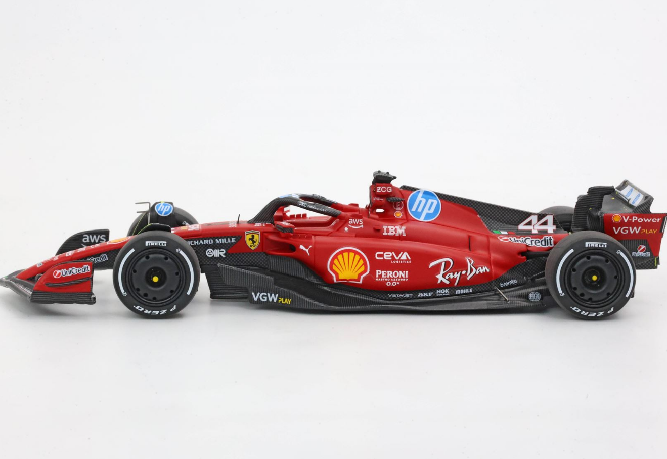 PREORDER BBR 1:43 Ferrari SF23 F1 Fiorano test 2025 Hamilton - car n. 44