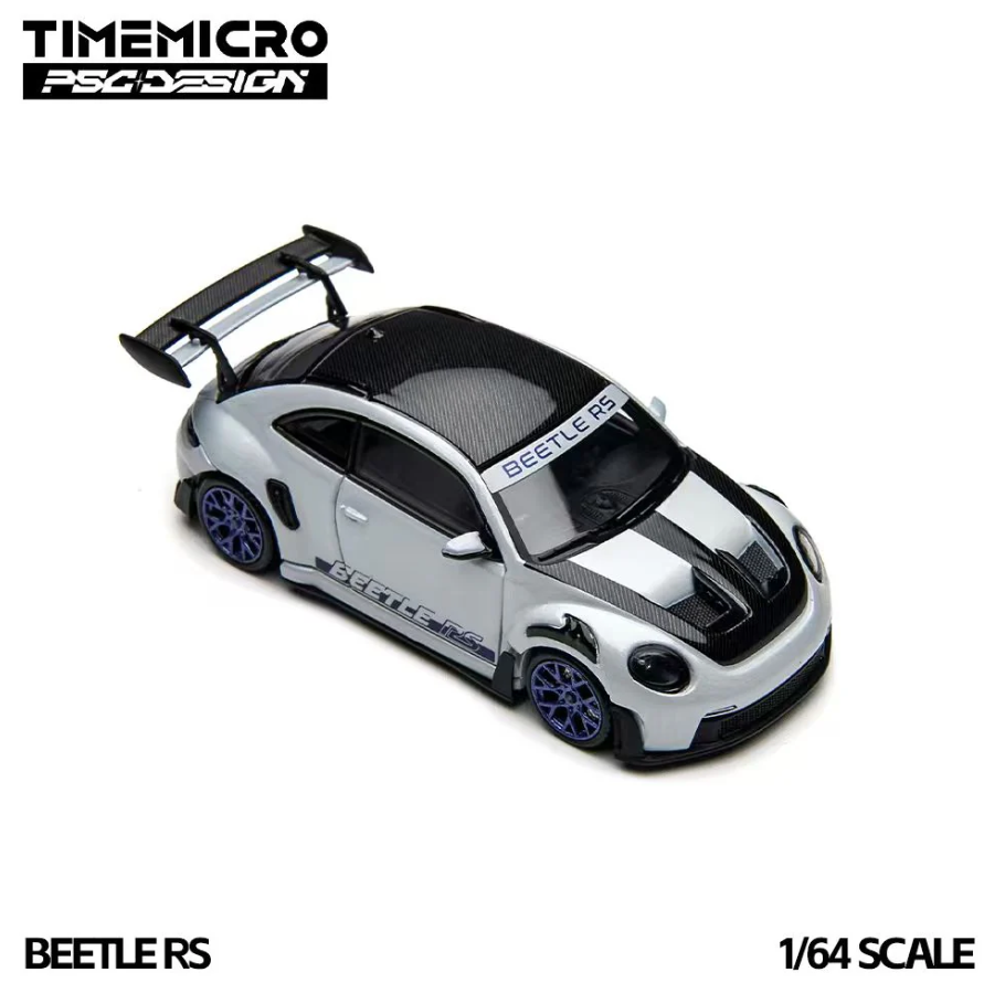 Time Micro x PSC Design 1:64 Porsche 992 GT3 RS & VW Beetle RS