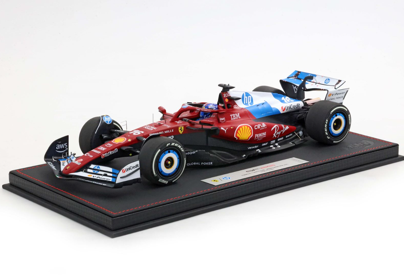 PREORDER BBR 1:18 Ferrari SF25 F1 Miami GP Special Livery (Charles Leclerc)