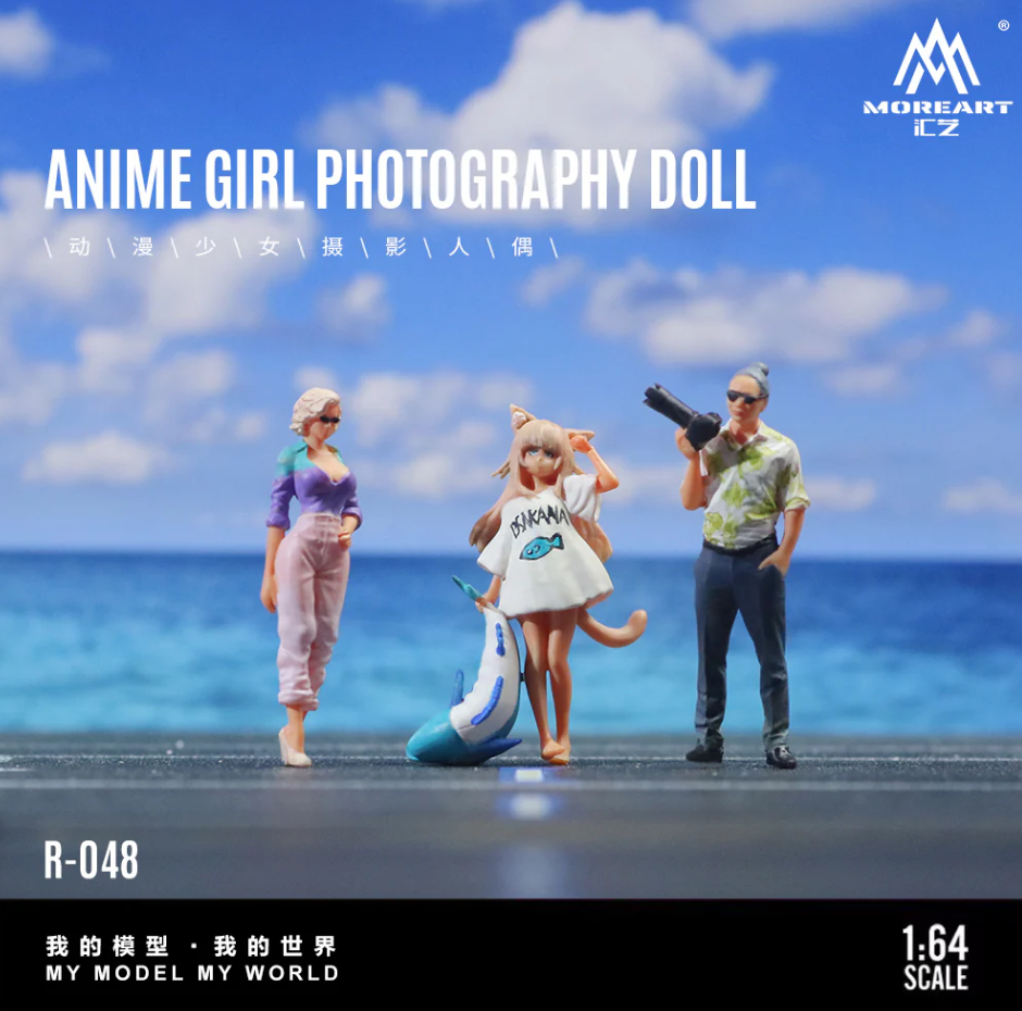 MoreArt 1:64 Anime Girl Photography Doll