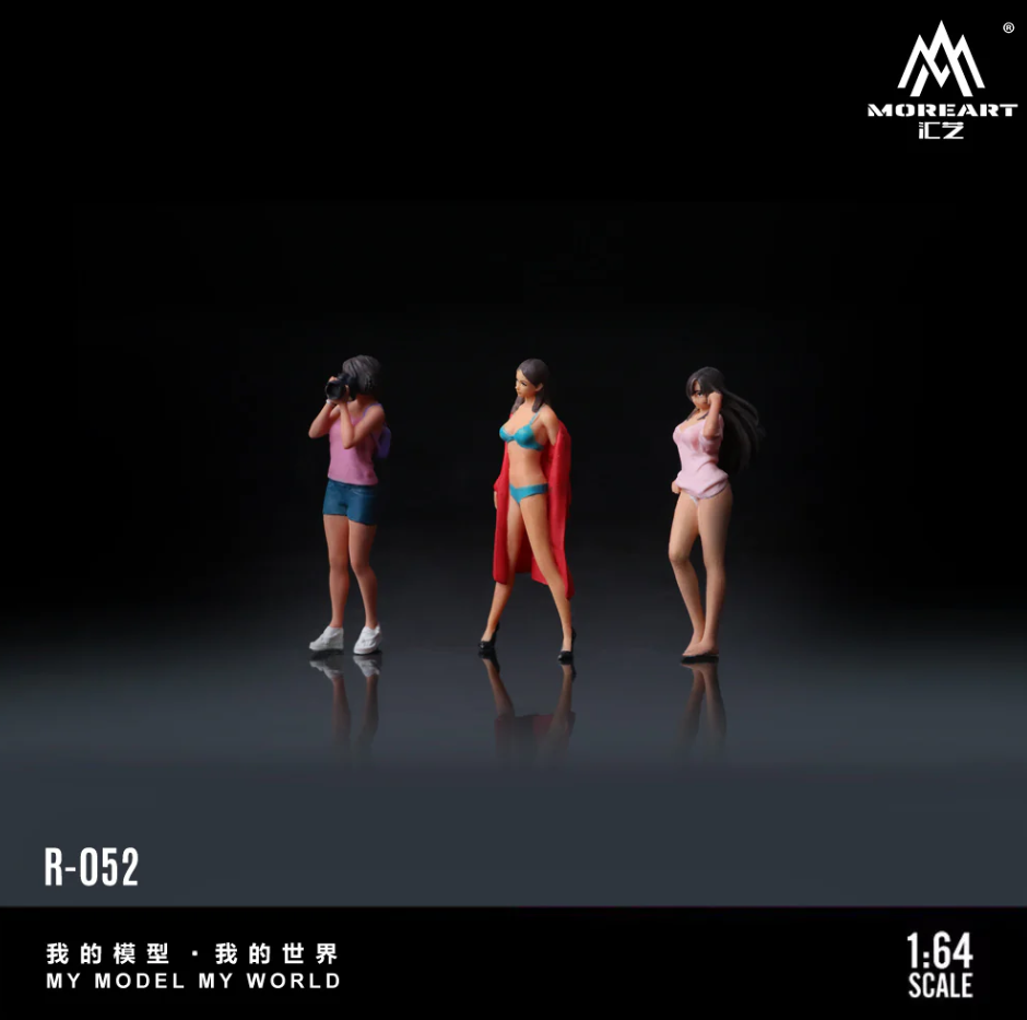 MoreArt 1:64 Photography Model Doll Set