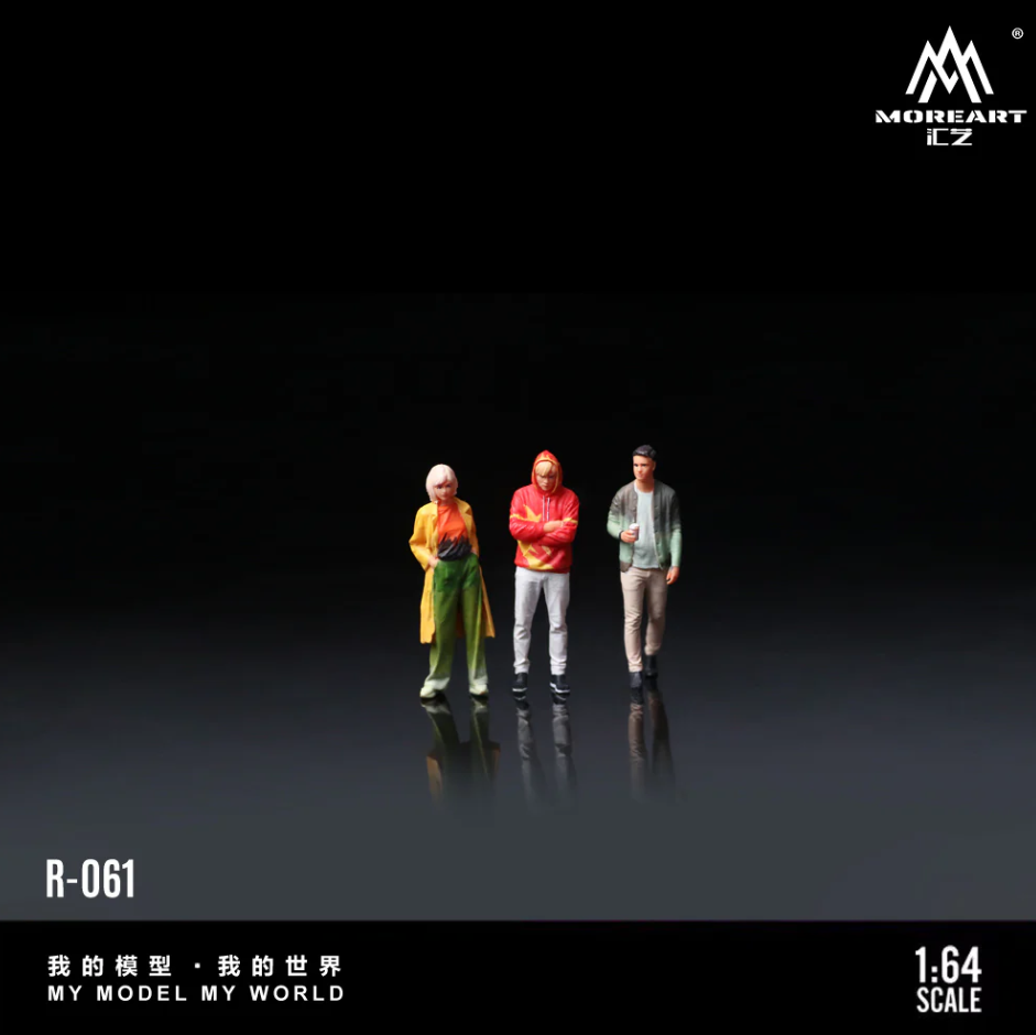 MoreArt 1:64 FASHIONABLEMEN'S AND WOMEN'S DOLLSETS