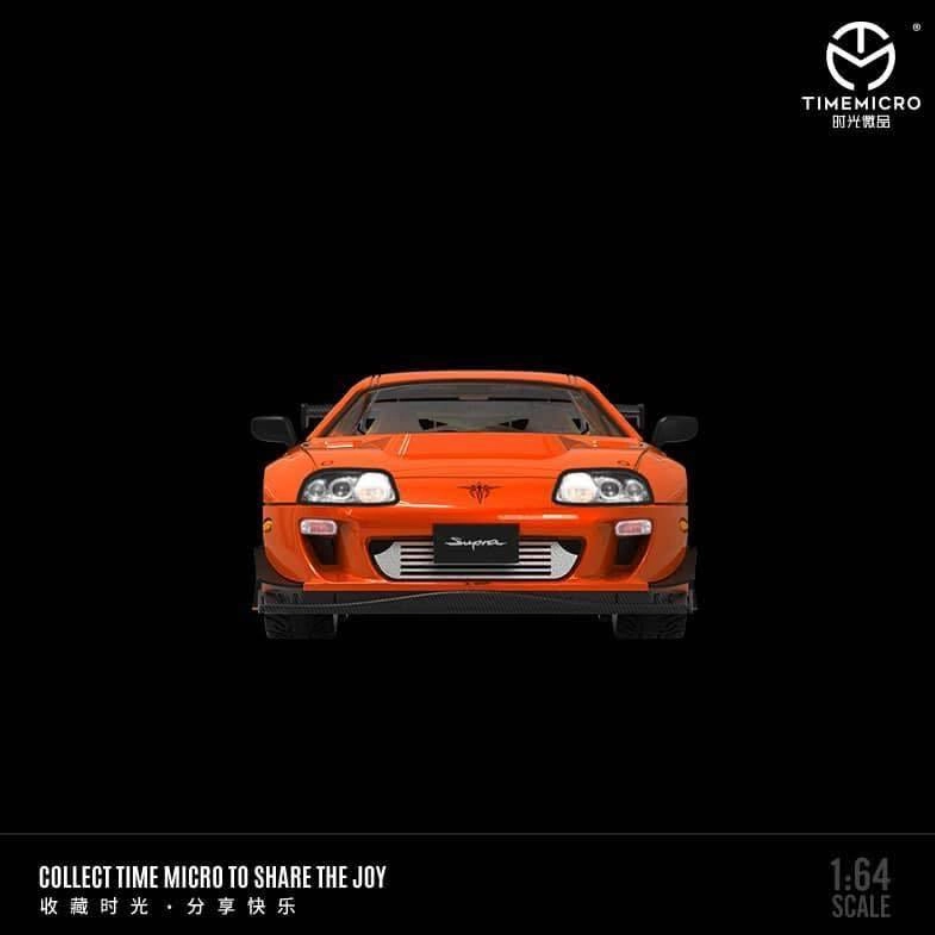 TimeMicro 1:64 Toyota Supra A80Z Fast & Furious Paul Orange