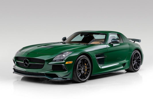 PREORDER HH Model 1:18 Mercedes-Benz SLS AMG Black Series (Irish Green)