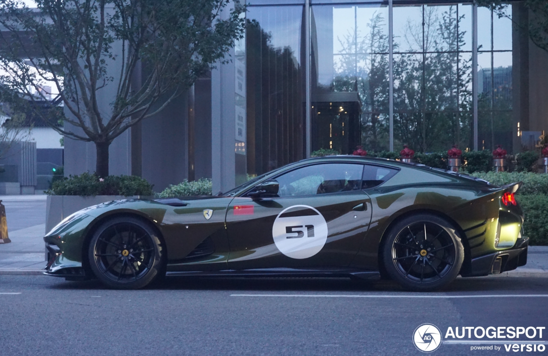 PREORDER Henson & Heaven 1:18 Ferrari 812 Competizione (Verde Volterra)