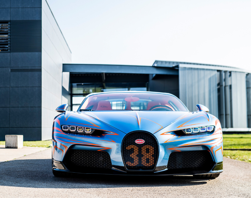 PREORDER Henson & Heaven 1:18 Bugatti Chiron Super Sport ‘Vagues de Lumiere’