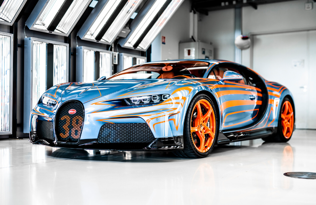 PREORDER Henson & Heaven 1:18 Bugatti Chiron Super Sport ‘Vagues de Lumiere’