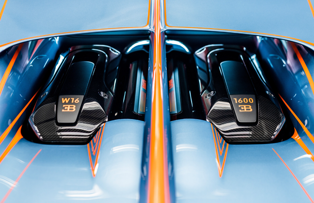 PREORDER Henson & Heaven 1:18 Bugatti Chiron Super Sport ‘Vagues de Lumiere’