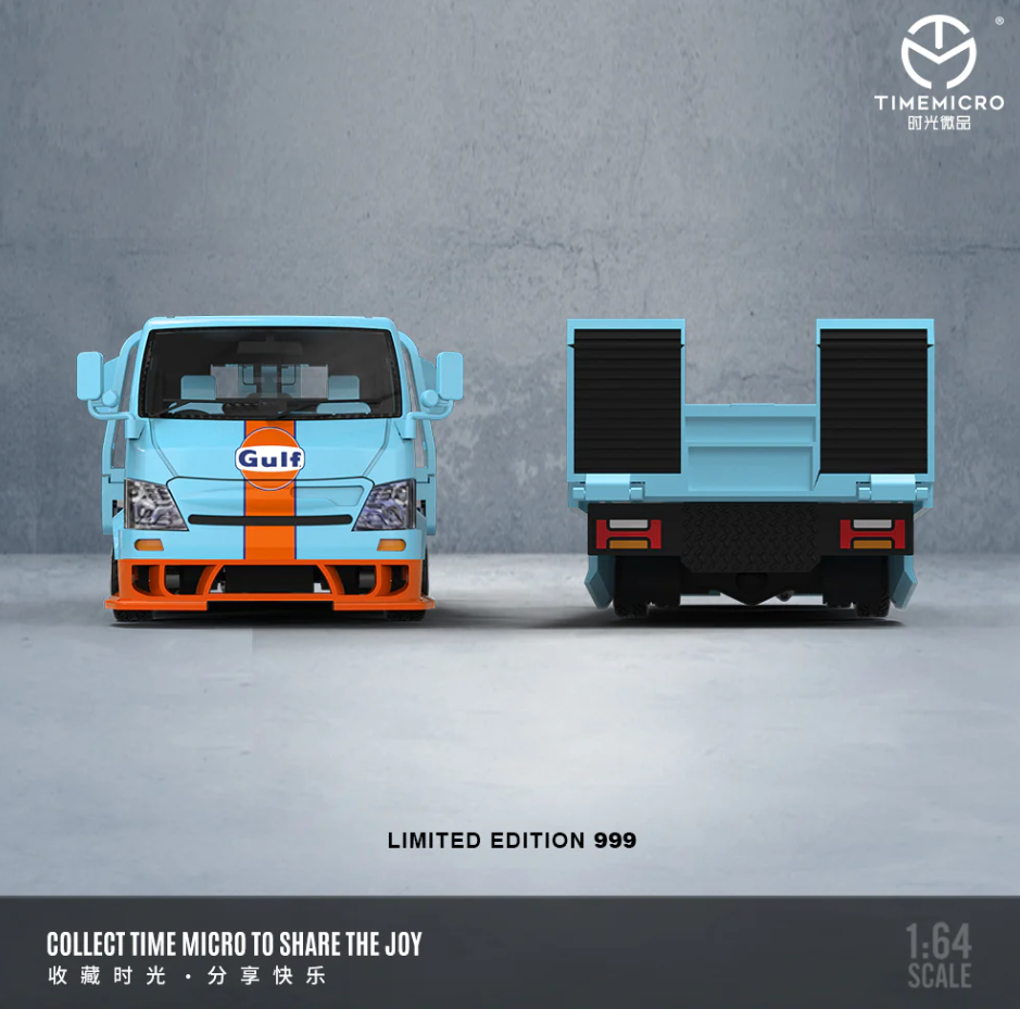 PREORDER TimeMicro 1:64 Hino 300 (Gulf)