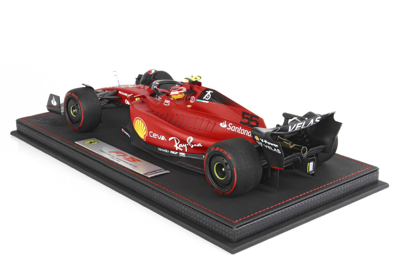 BBR 1:18 Ferrari F1-75 G.P BAHRAIN 2022 C.Sainz