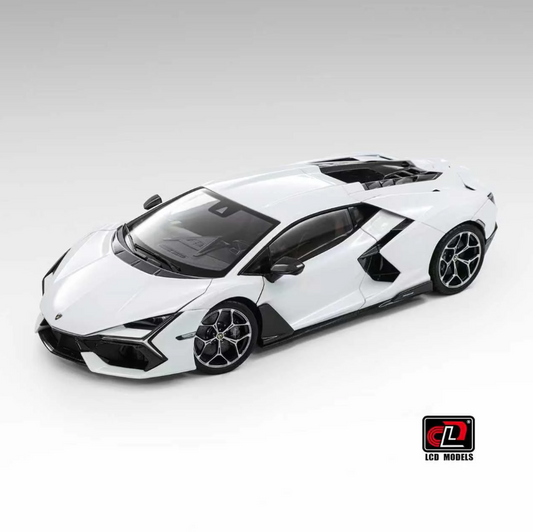 PREORDER LCD Models 1:18 Lamborghini Revuelto (White)