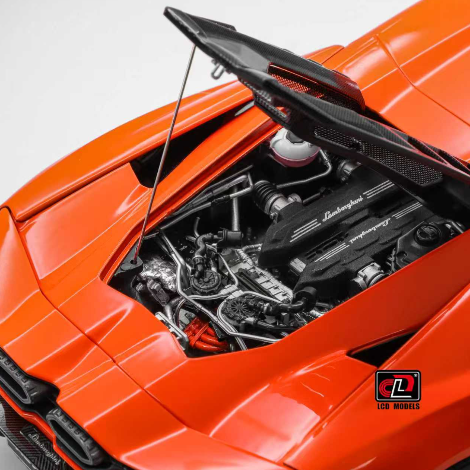PREORDER LCD Models 1:18 Lamborghini Revuelto (Orange)