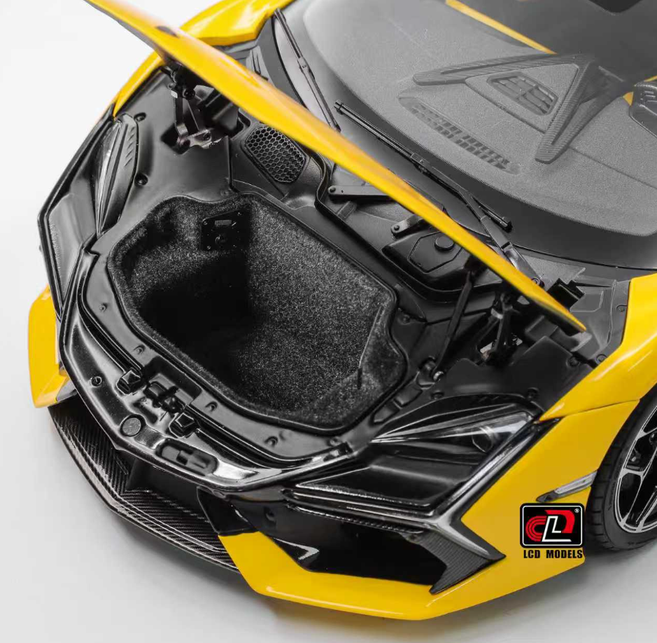 PREORDER LCD 1:18 Lamborghini Revuelto (Yellow)
