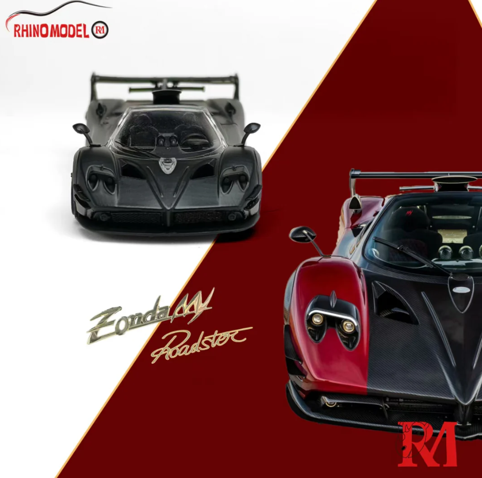 Rhino Model RM 1:64 Pagani Zonda 760 MY Roadster (Ruby Red)