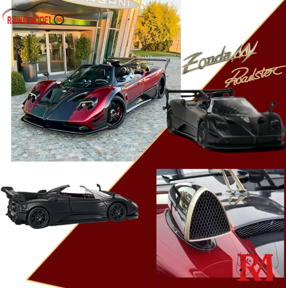 Rhino Model RM 1:64 Pagani Zonda 760 MY Roadster (Ruby Red)