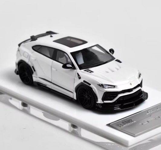 PREORDER Flame 1:64 Lamborghini Urus LBWK Wide body - White