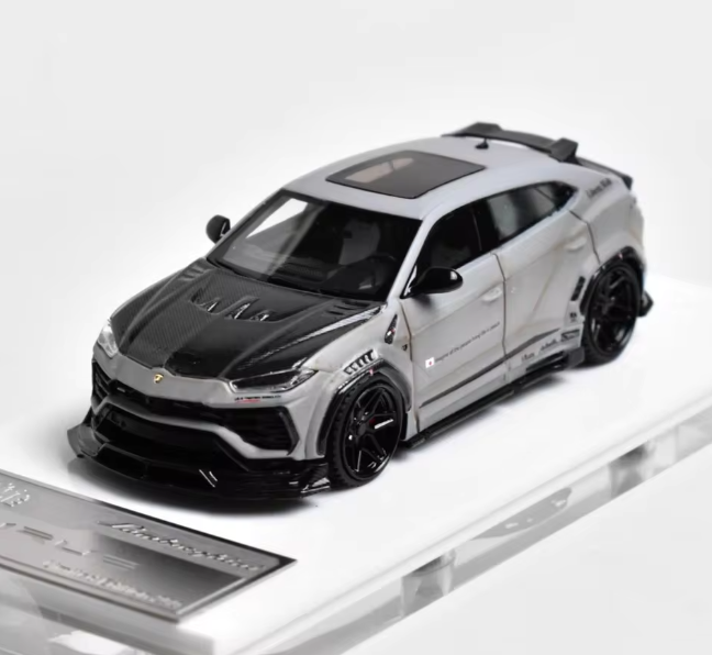 PREORDER Flame 1:64 Lamborghini Urus LBWK Widebody - Grey