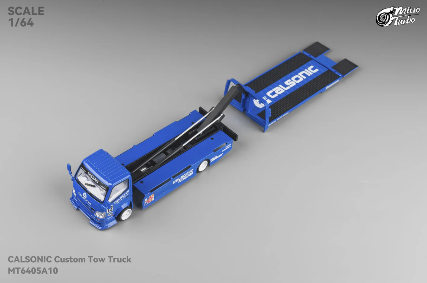 PREORDER Micro Turbo 1:64 Calsonic Custom Tow Truck