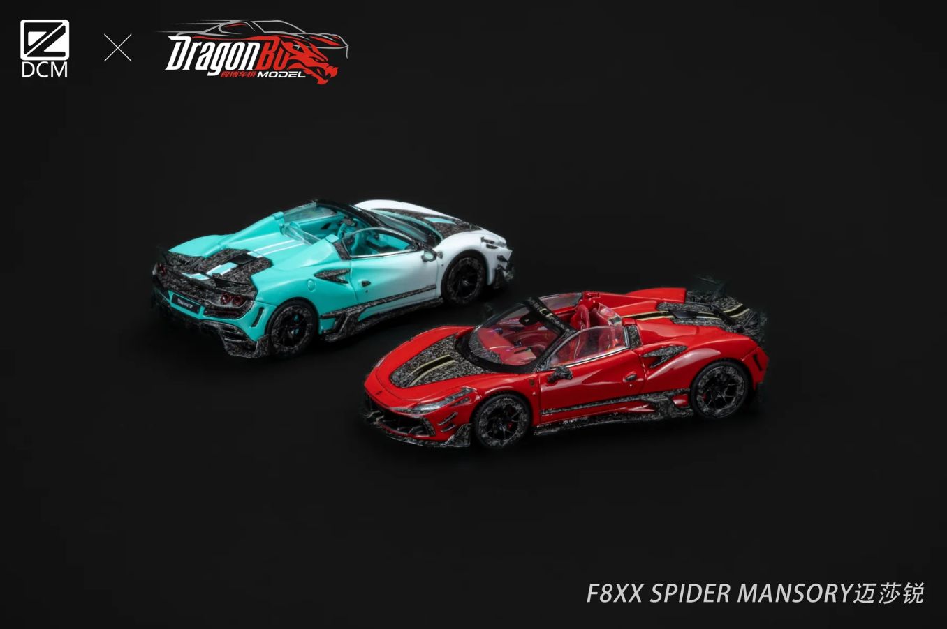 PREORDER DCM x D.BO Model 1:64 Mansory F8XX Spider