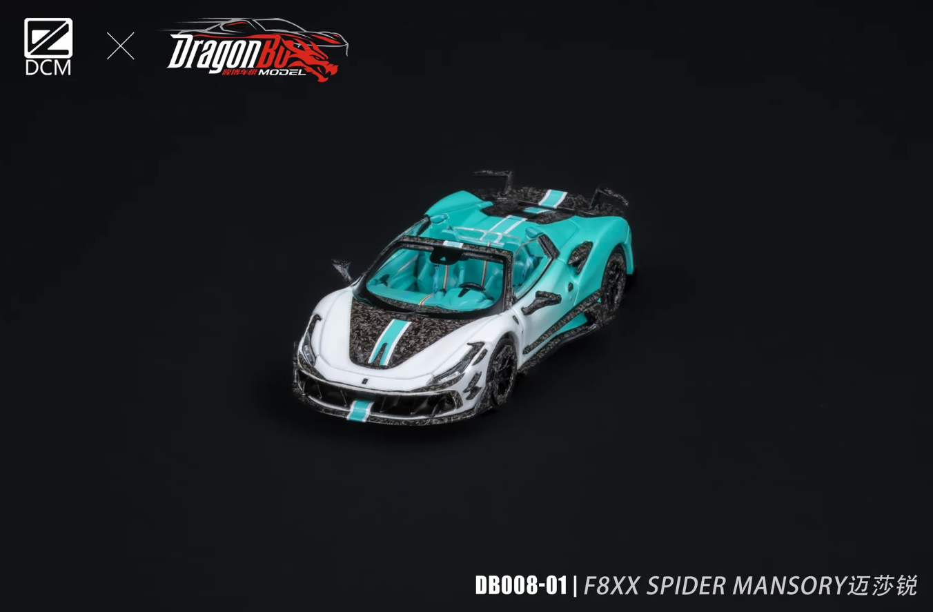 PREORDER DCM x D.BO Model 1:64 Mansory F8XX Spider