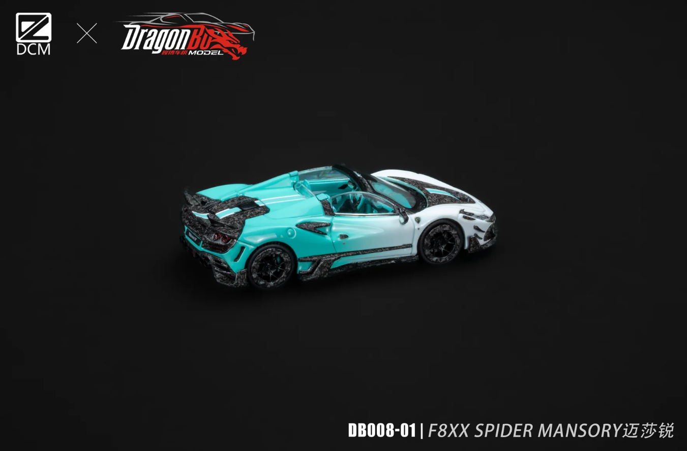 PREORDER DCM x D.BO Model 1:64 Mansory F8XX Spider