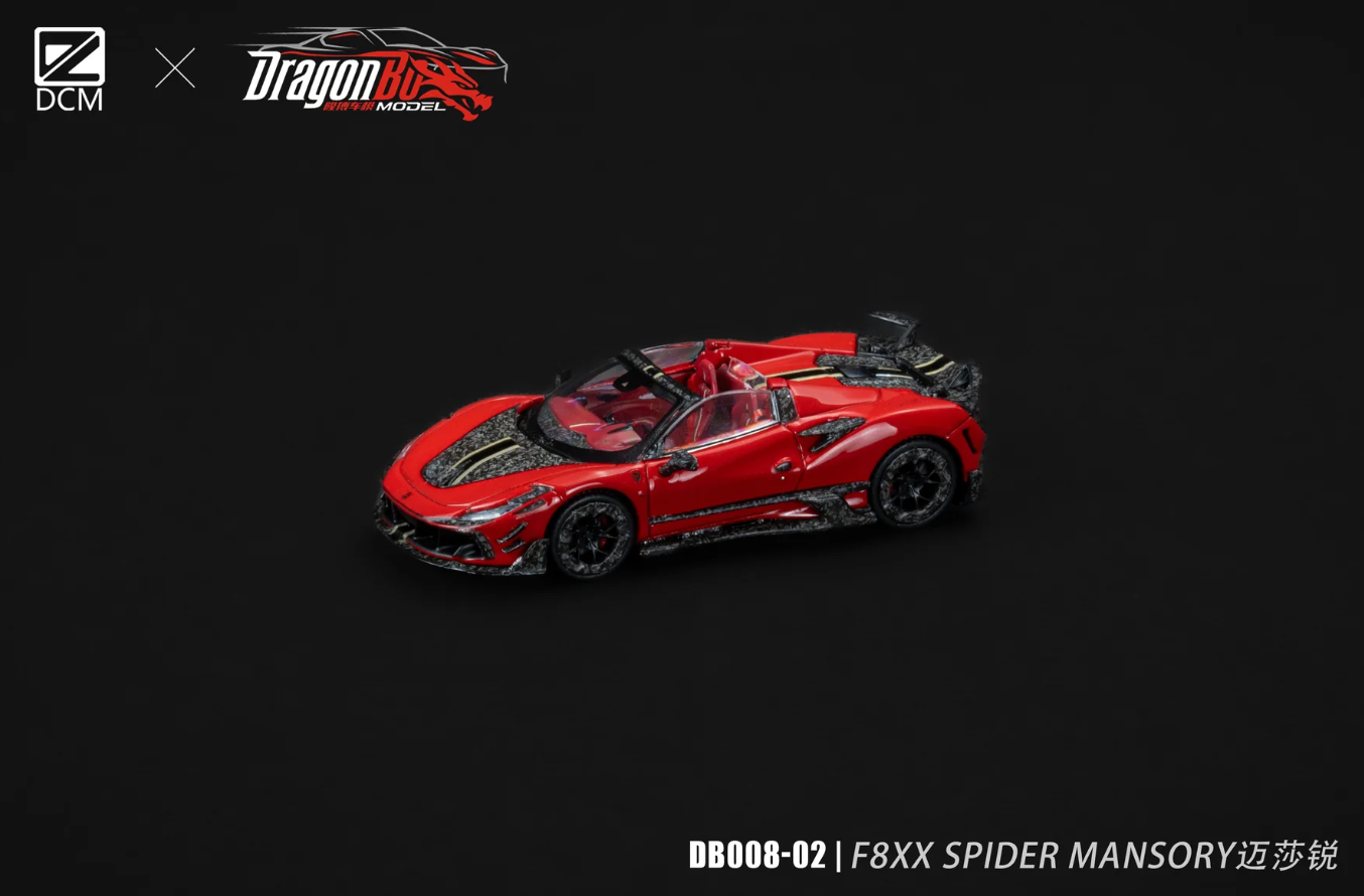 PREORDER DCM x D.BO Model 1:64 Mansory F8XX Spider