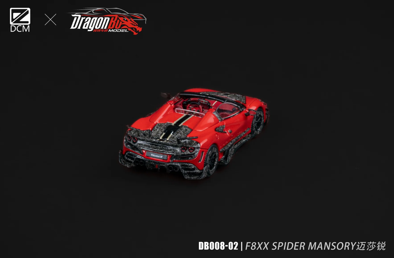 PREORDER DCM x D.BO Model 1:64 Mansory F8XX Spider
