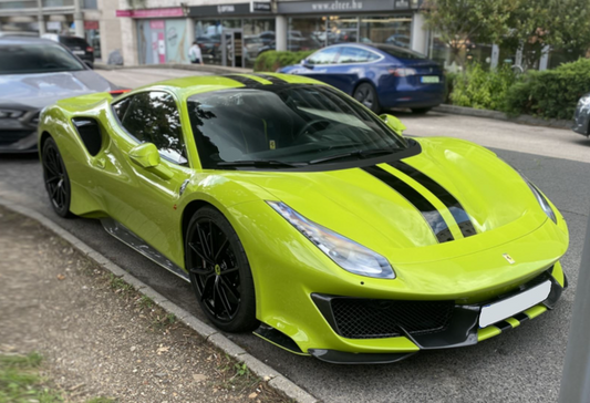 PREORDER BBR 1:18 Ferrari 488 Pista (Verde Germoglio)
