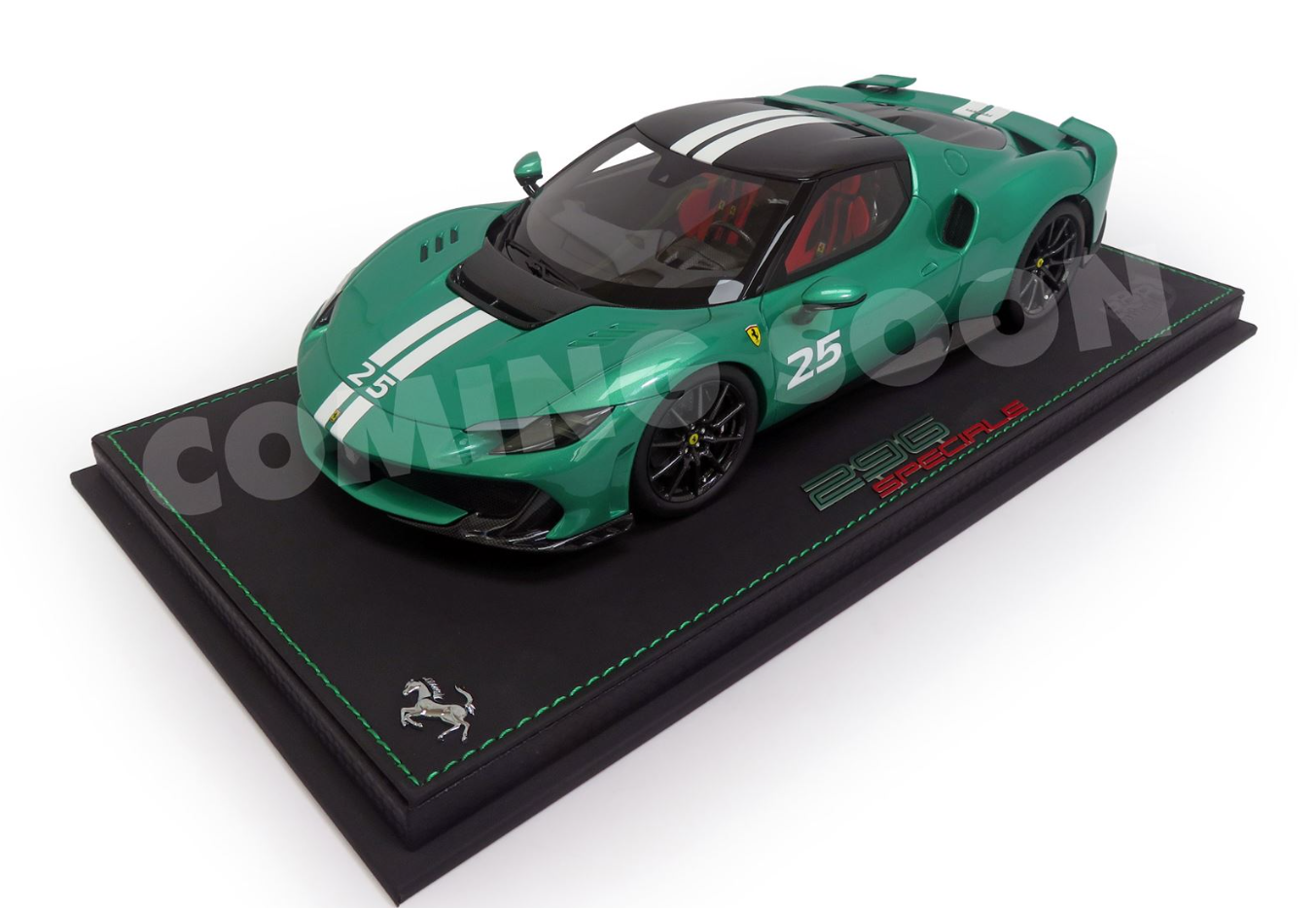 PREORDER BBR 1:18 Ferrari 296 Speciale Showcar (Verde Nurburgring with livery)