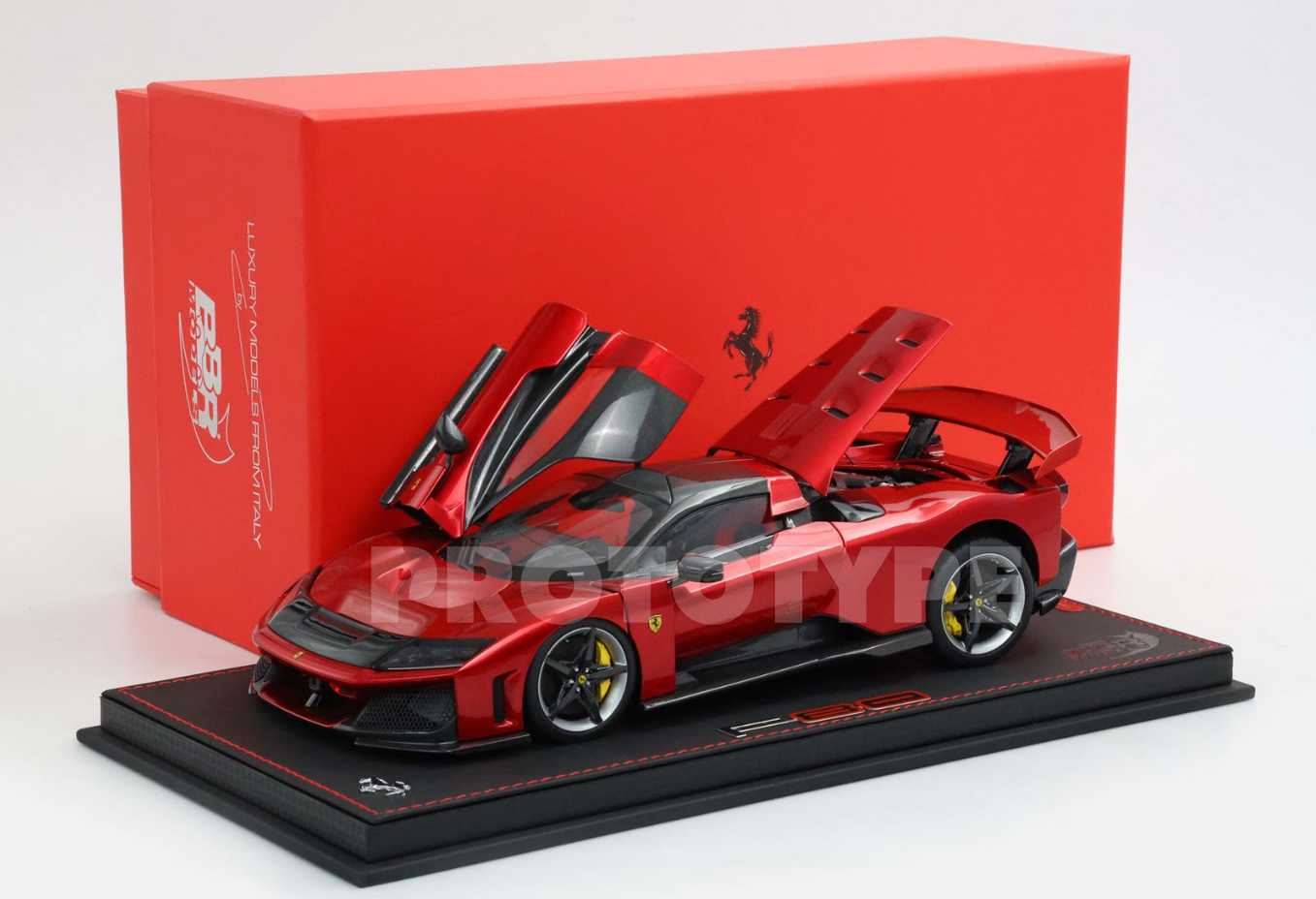 PREORDER BBR 1:18 Ferrari F80 (Rosso Supercar) 'Full OPEN'
