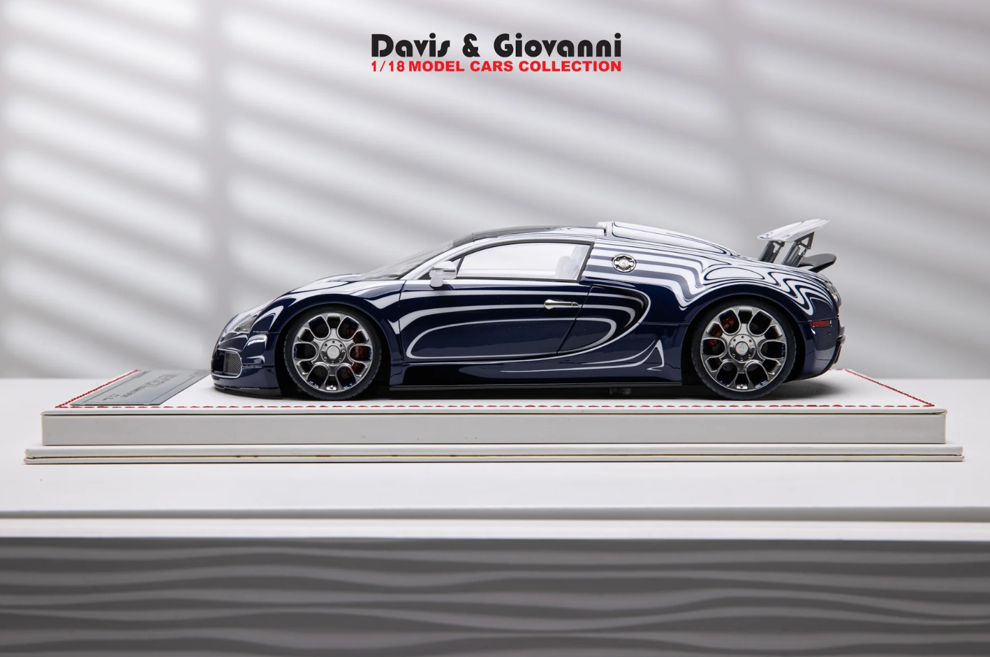Davis & Giovanni 1:18 Bugatti Veyron Grand Sport L'OR BLANC