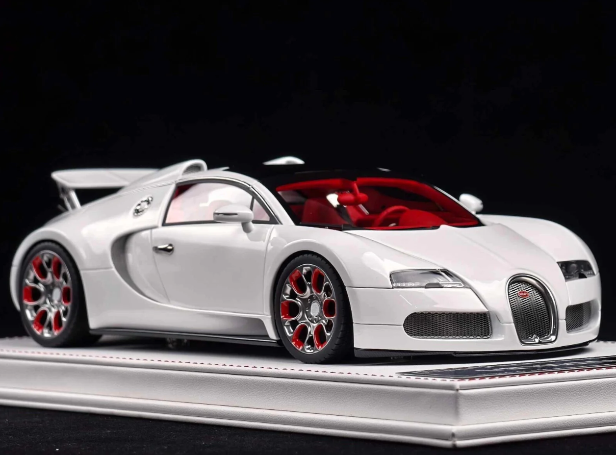 Davis & Giovanni 1:18 Bugatti Veyron Grand Sport (White)