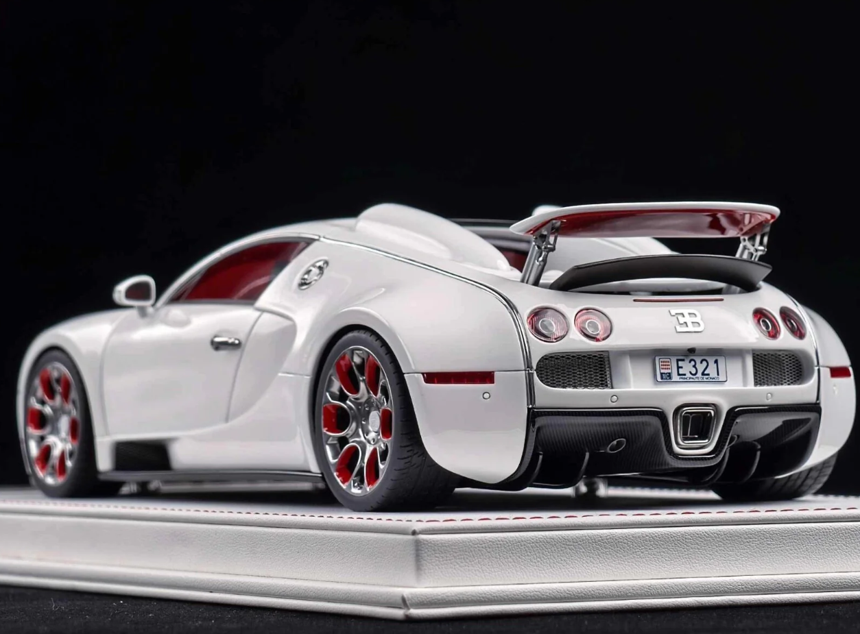 Davis & Giovanni 1:18 Bugatti Veyron Grand Sport (White)
