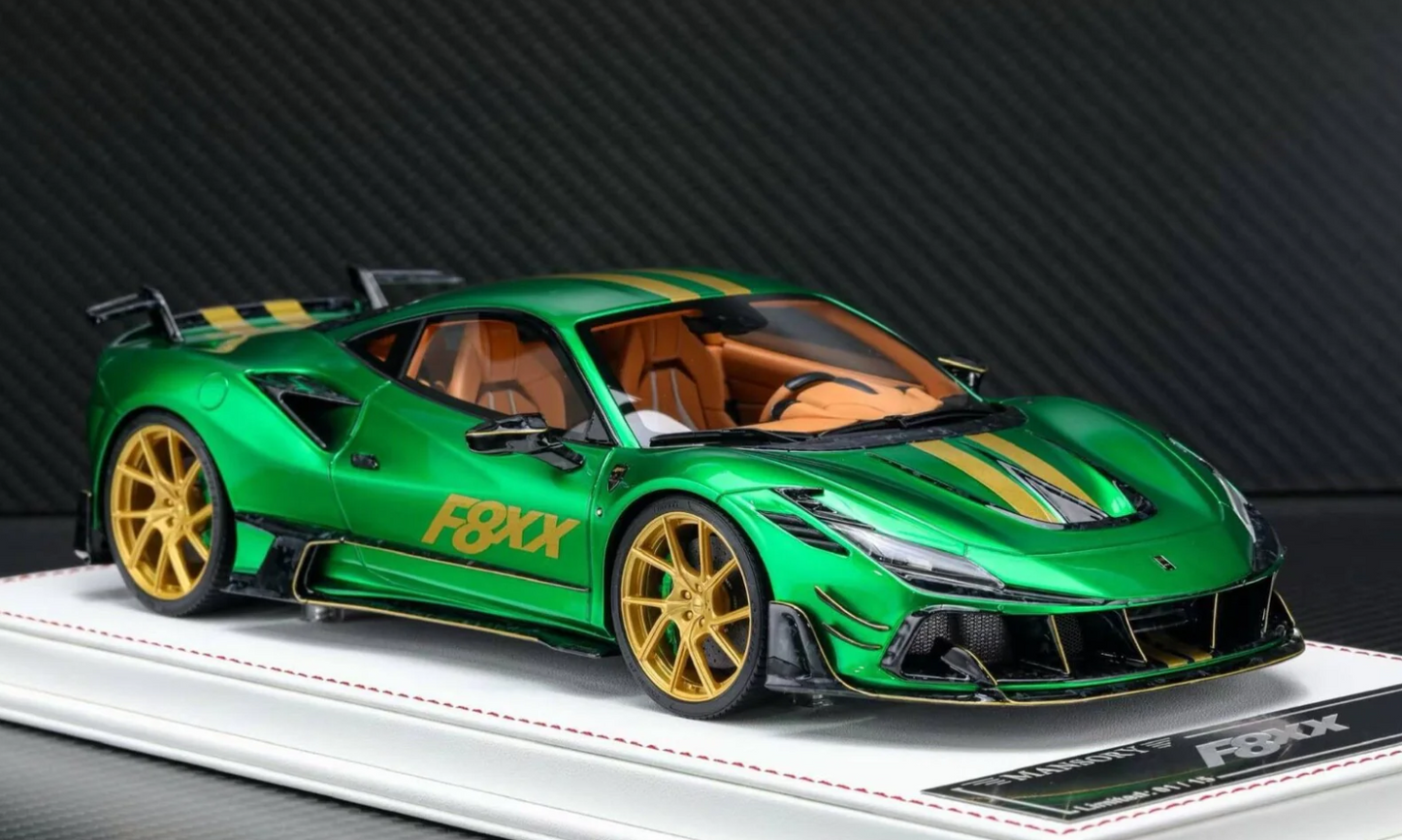 Davis & Giovanni 1:18 Ferrari F8XX MANSORY (Emerald Green)