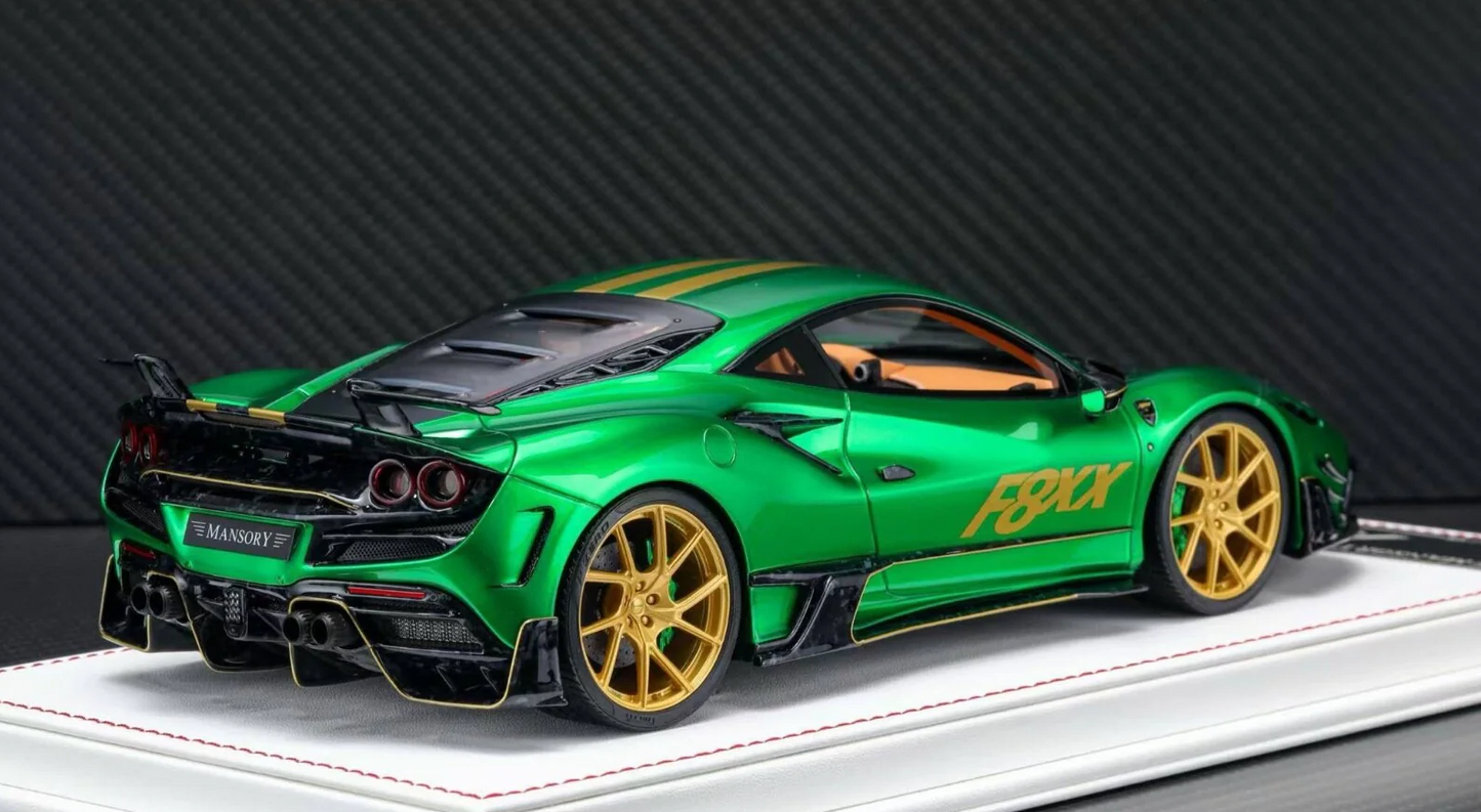 Davis & Giovanni 1:18 Ferrari F8XX MANSORY (Emerald Green)
