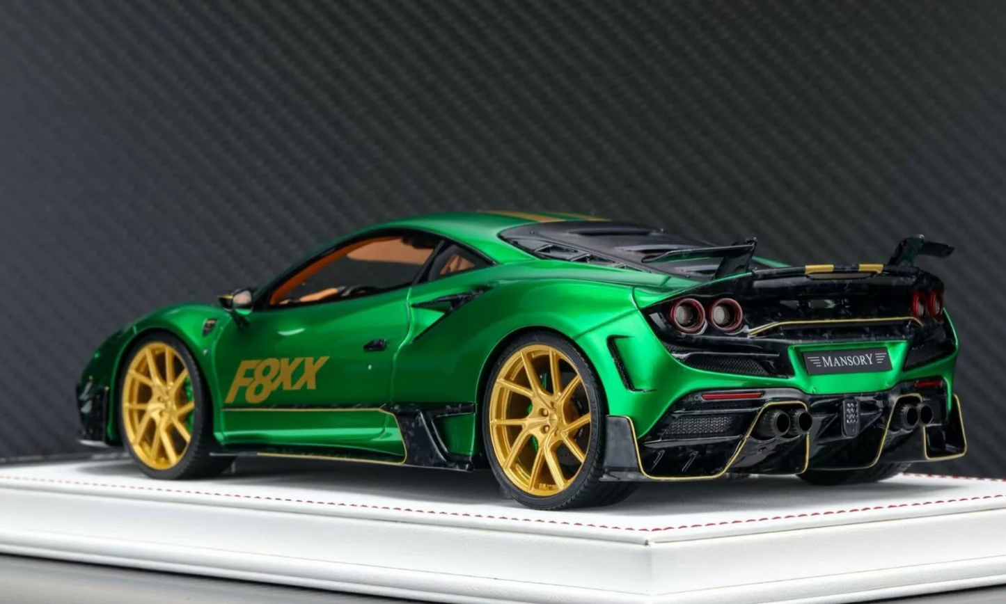 Davis & Giovanni 1:18 Ferrari F8XX MANSORY (Emerald Green)