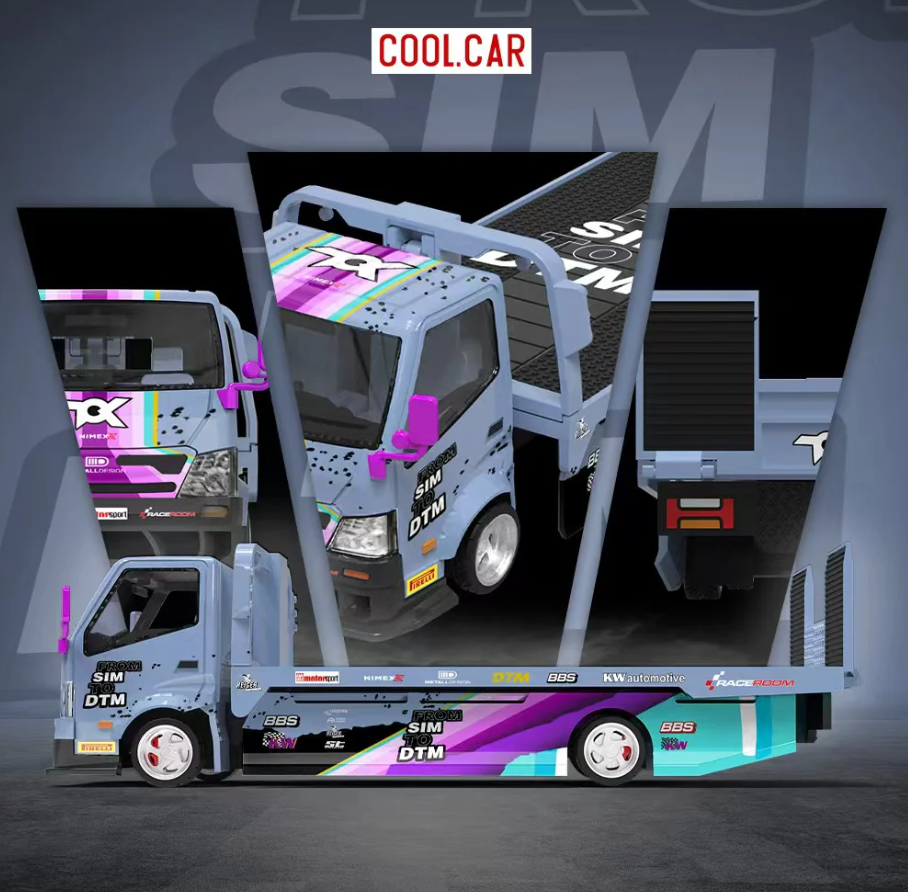 Cool Car 1:64 Hino H300 'DTM Livery'