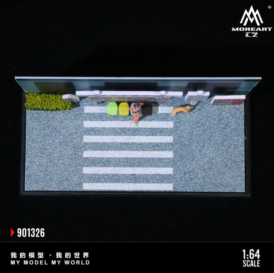 PREORDER Moreart 1:64 Daily Life in Front of a Cafe